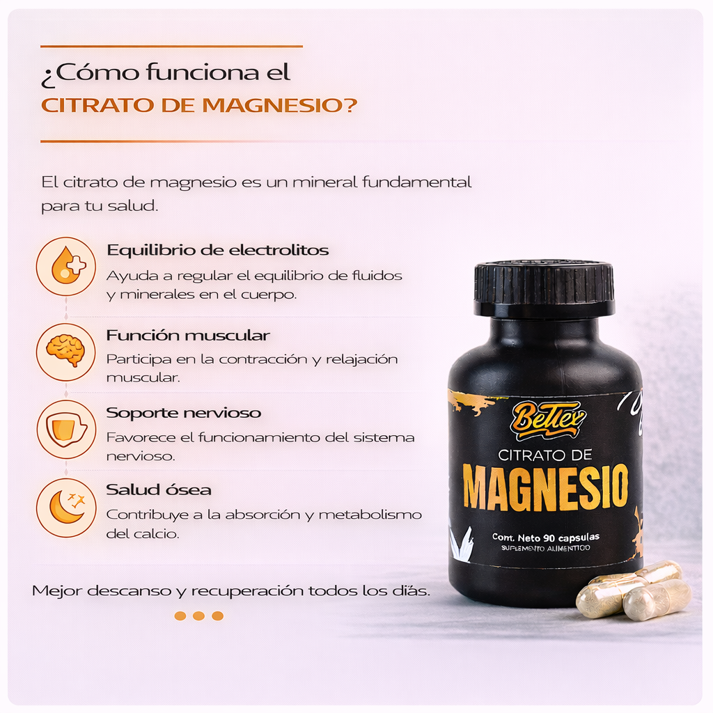 CITRATO DE MAGNESIO