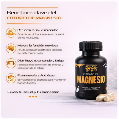 CITRATO DE MAGNESIO
